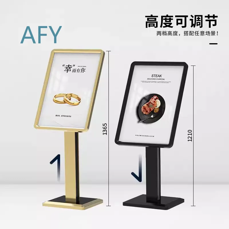 Billboard Display Board for Outdoor Signage for Hotels Restaurants Retail Stores Standing Sign Stand Water Resistant Welcome