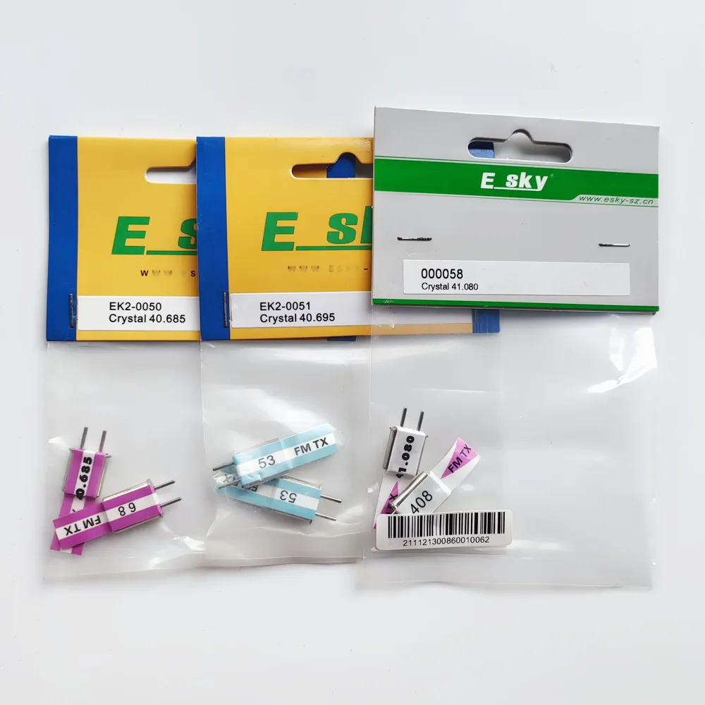 Reemplazo EK2-0050 y EK2-0051: La Solución Definitiva para Tu Helicóptero R/C Crystal 40.685/40.695