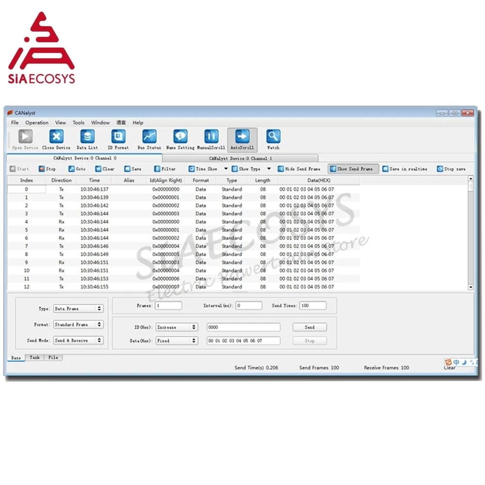 2020 New Arrival USBCAN CAN Analysis Box for CAN BUS Electric Component