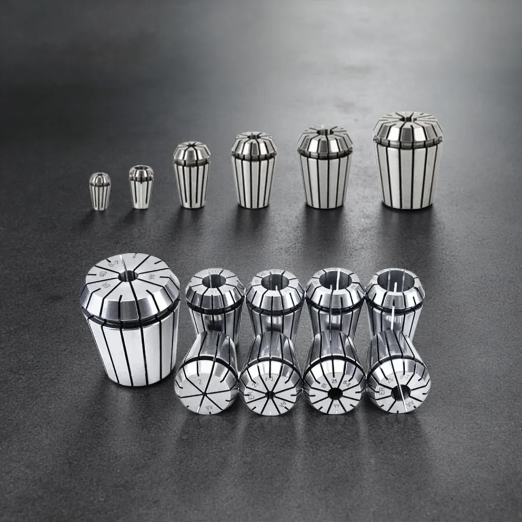 1PCS NEW ER11 ER16 ER20 ER25 Precision Spring Collet Chuck 1-13mm 3.175mm 6.35mm for Z Axis CNC Milling Machine Spindle Motor
