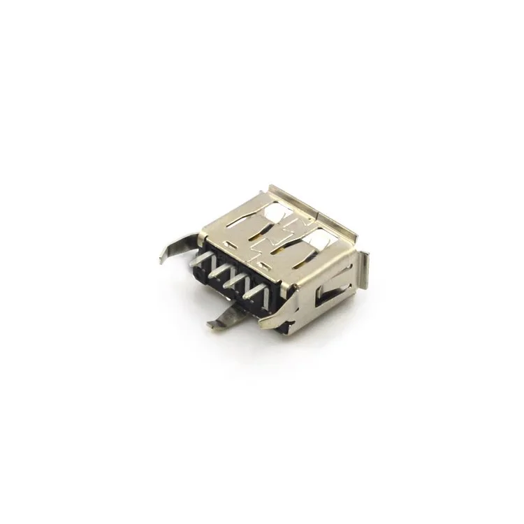 3 pins imported from stock USB connector AF 180 degree 11.3 with edge straight insert