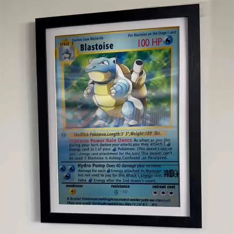 3d pokemon card poster 3D Lenticular Poster 12
