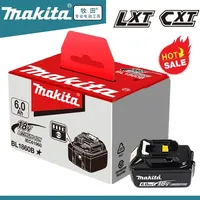 100% original Makita 18V 6.0Ah Rechargeable Battery ,For Makita BL1830 BL1850B BL1840 BL1840B BL1850 BL1830B Power Tools Battery