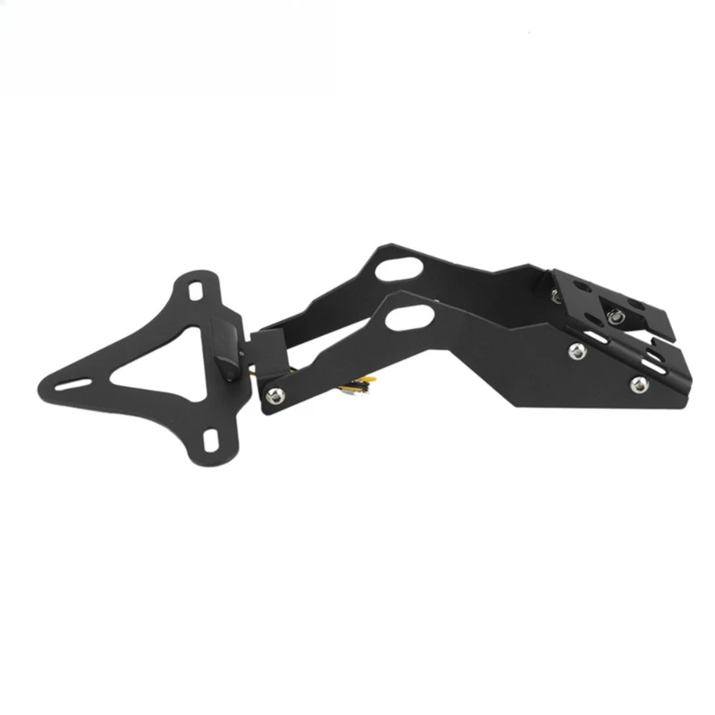 Motorcycle license plate holder long model with LED light plate for HONDA CBR 250 RR CBR250RR 2017-2024