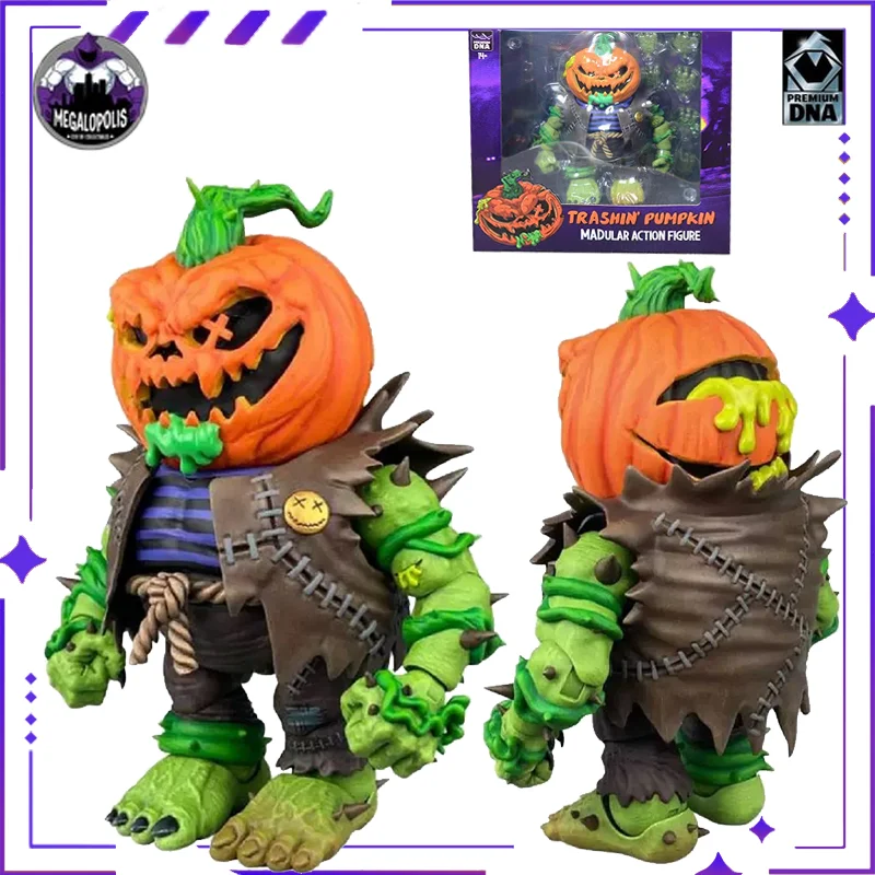 [Disponibile] Megalopolis Original Madballs DNA Fantasmi Zucca Granitore Halloween Cutable Doll Tide Play Modello Giocattolo Regalo Ornamento