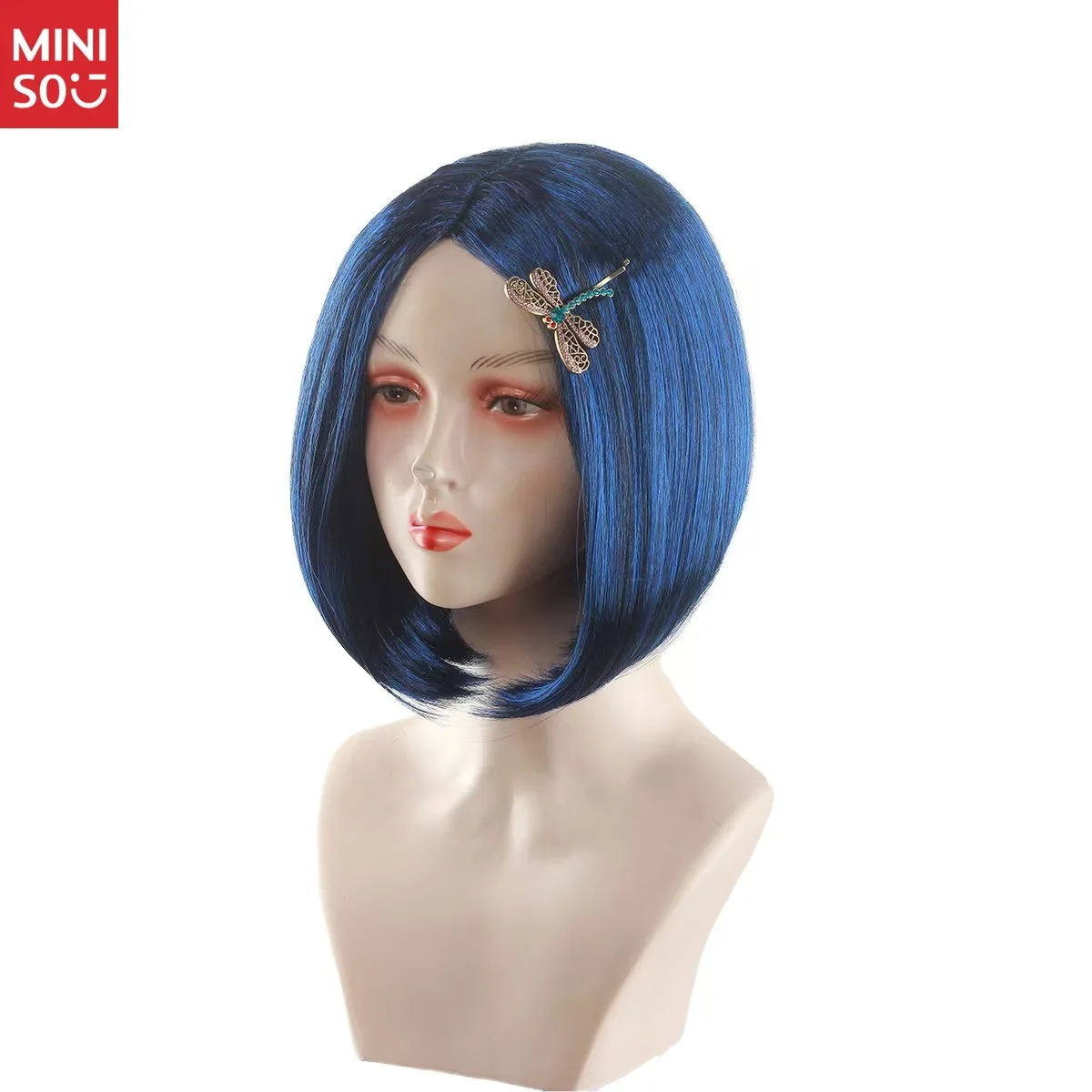 Perruque de Cosplay Ghost Mom Caroline du film européen et américain, perruque de fête d'halloween et de noël