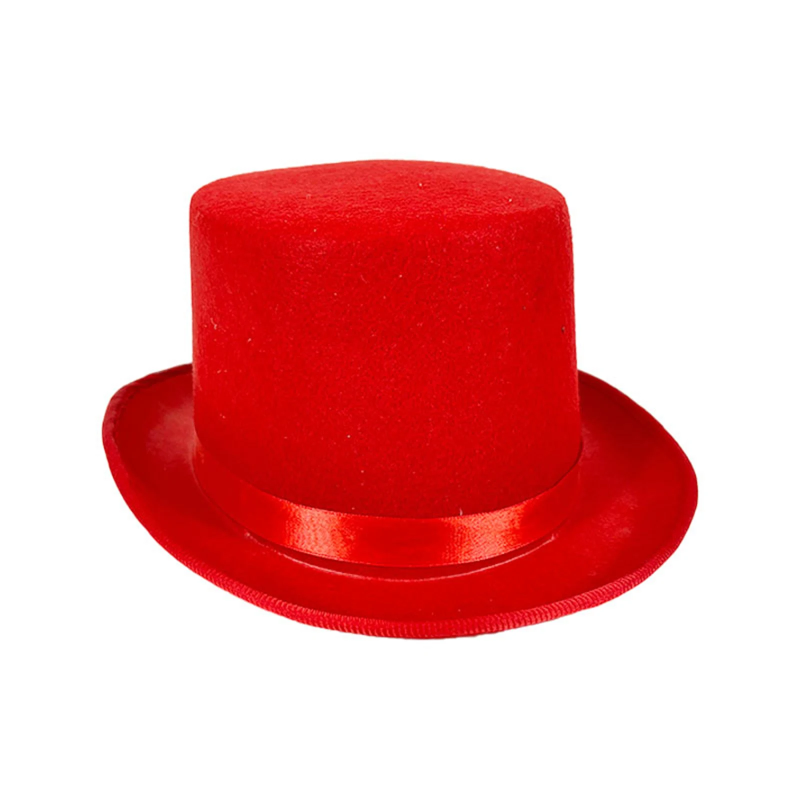 Hoeden voor volwassenen en kinderen kostuum goochelaar hoed prom dans deluxe vilten smoking aankleden formele hoed-unisex