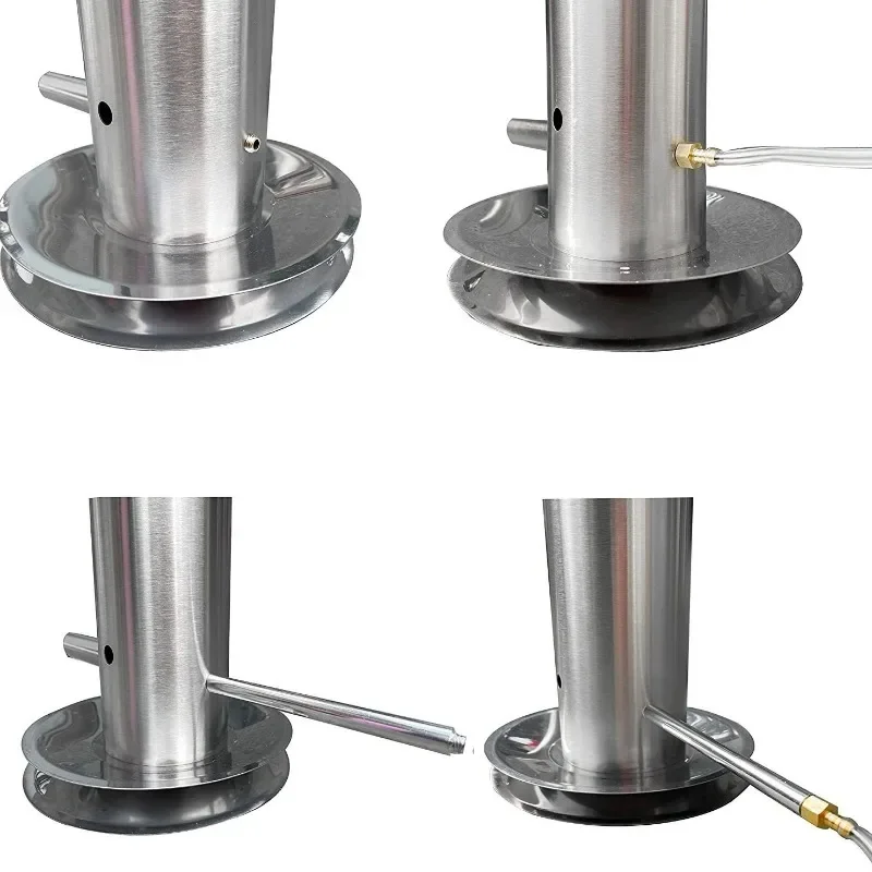 Stainless Steel, BBQ Smoke Cooler, Utility, Kitchen Gadget Set