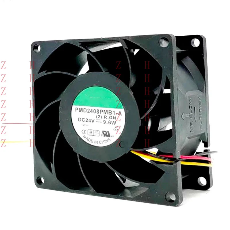 

Охлаждающий вентилятор ZHZH для SUNON PMD2408PMB1-A DC24V 9,6 Вт 8 см 3PIN новый