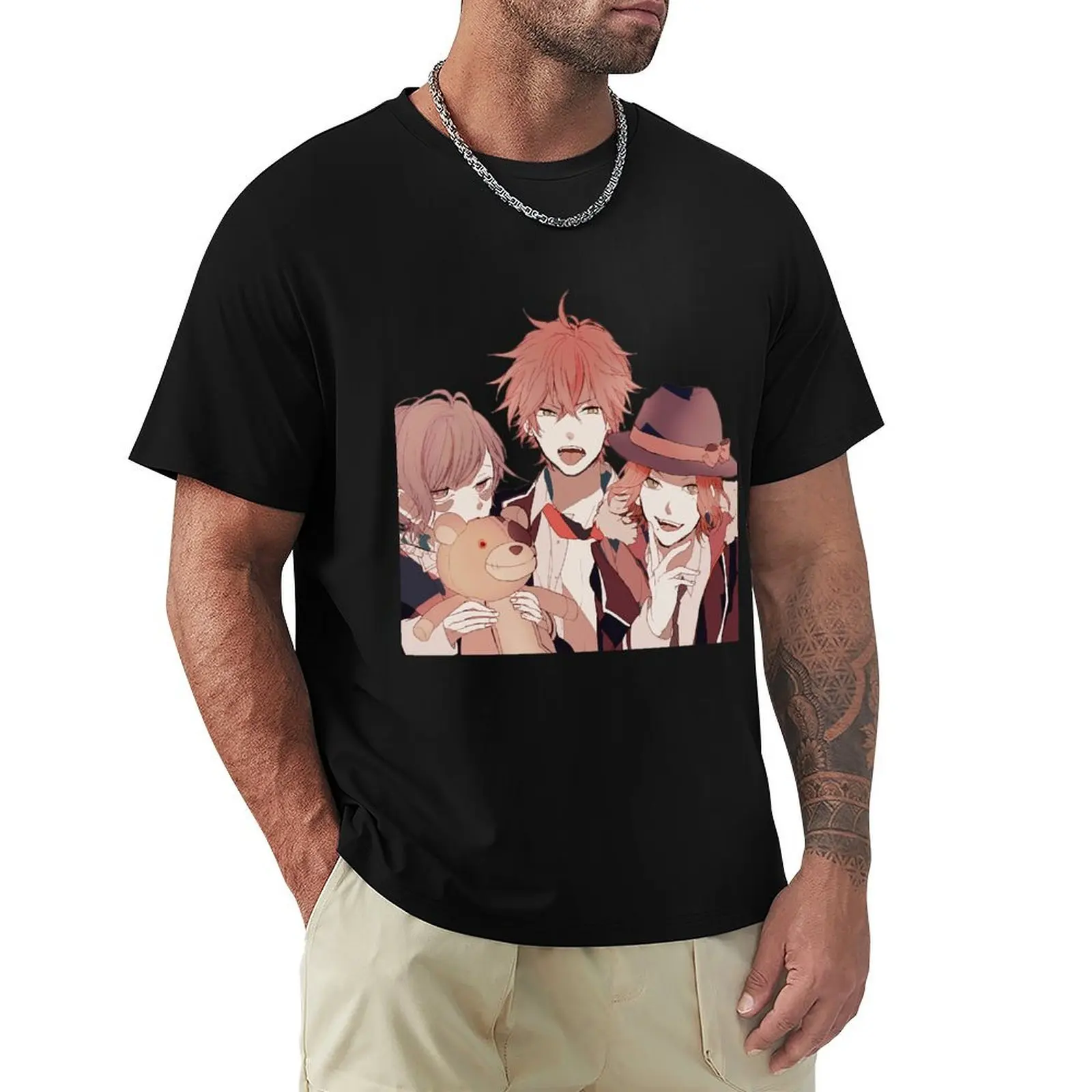 

No escape - Diabolik Lovers T-Shirt blue archive heavyweights Blouse plus size men clothing