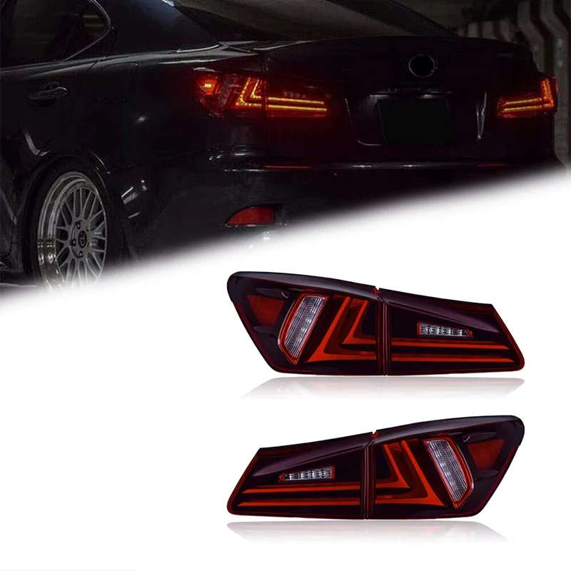 

FT Car Lights for IS Taillights 2006-2012 IS250 IS300 LED Tail Lamp Dynamic Turn Signal Light Car Taillights Assembly