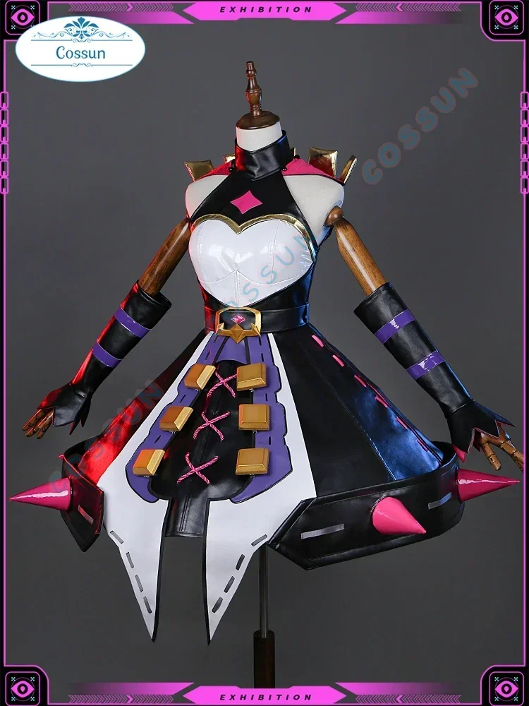 

COSSUN Game LOL LOR Soul Fighting Awakening Gwen Cosplay Costume Halloween outfits Women Game Anime Dress