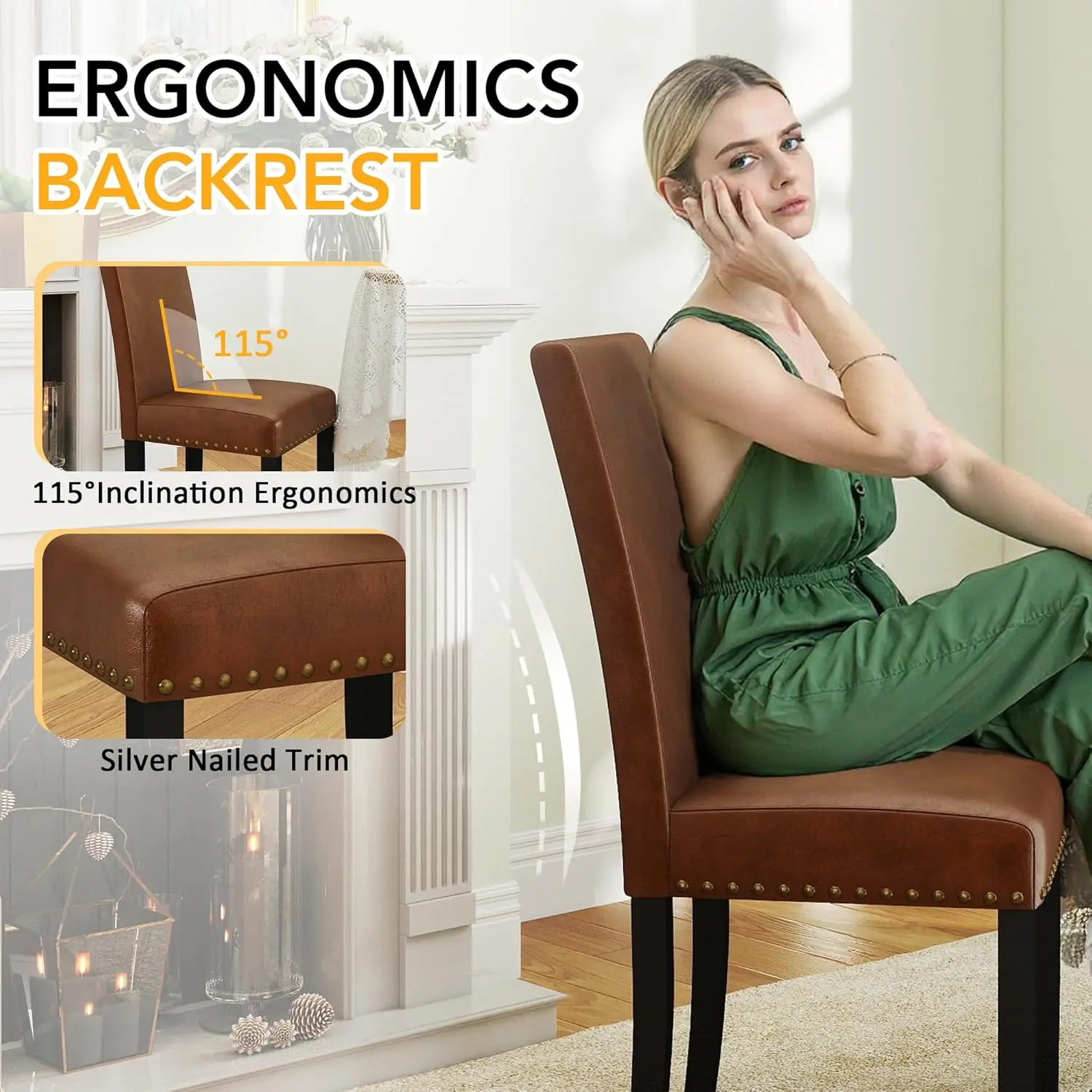 Thumbnail 4 - #22 Ranked Upholstered Dining Chairs Picks in 2026