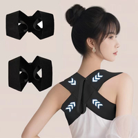 Woman Men Back Posture Corrector Open Shoulder Invisibility Anti-camel Correction Belt Prevention Humpback Unisex Back Support