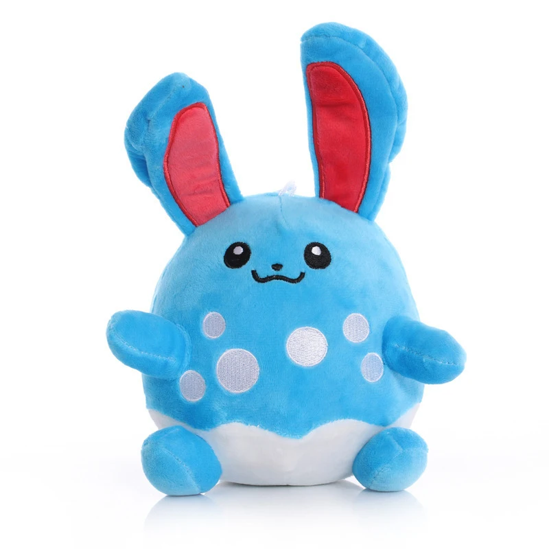 Pokemon Pikachu Knuffels Kawaii Azurill Familie Gevulde Pop Leuke Marill Azumarill Knuffels Room Decor Kinderen Verjaardag Kerstcadeaus