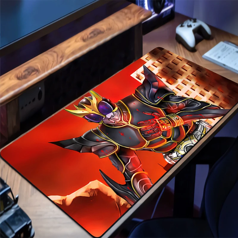 

Коврик для мыши Kamen Rider Kuuga, офисный настольный коврик, игровые коврики в стиле аниме, аксессуары для ПК, удлиненный коврик, нескользящий коврик для клавиатуры, резиновый коврик для мыши