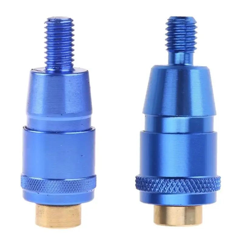 Stecker 8mm Schrauben Netz für Kopf adapter Angeln Landung Dip Aluminium legierung Ruten teile