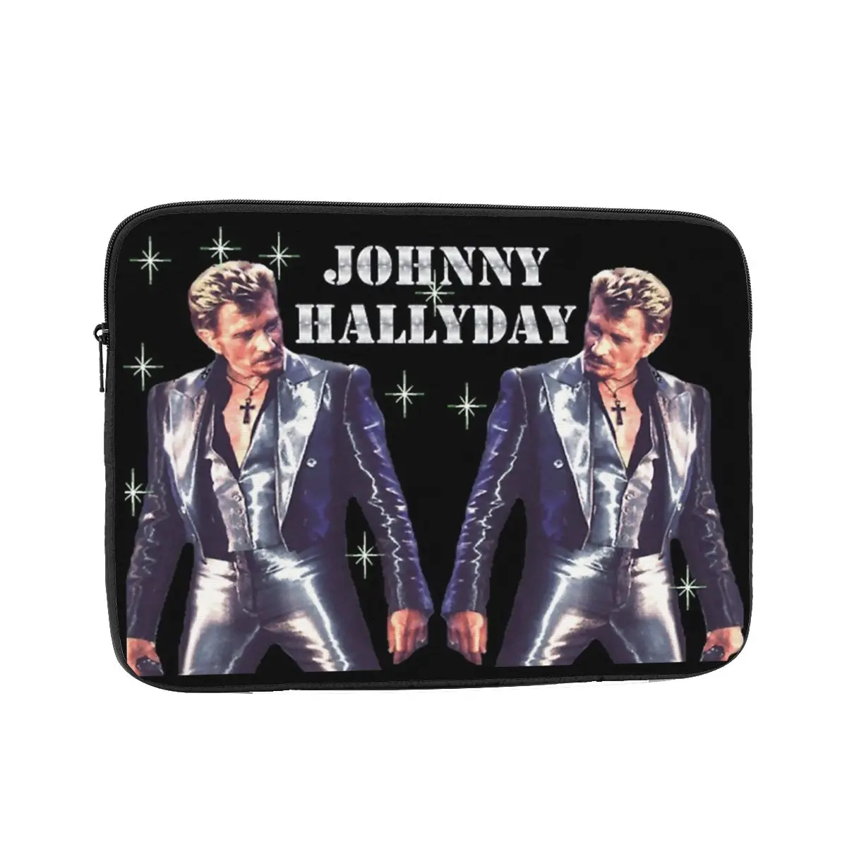 Johnny Hallyday Rock Music Laptop Sleeve Cover Bag for Macbook Air Pro 12