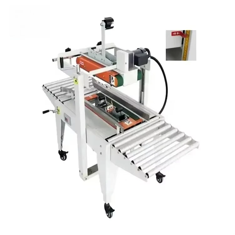 

Semi-Automatic Stainless Steel Carton Case Sealer Machine Packing Wrapping Machinery