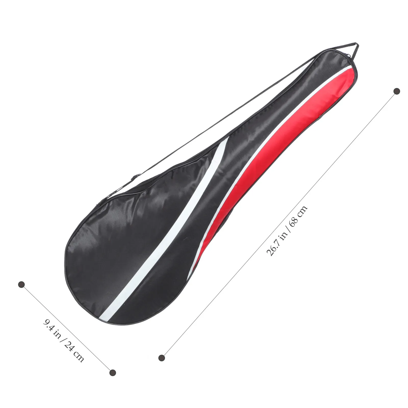 Premium Badminton Racket Bag Portable Multi Function Dual Racket Storage Pouch Oxford Fabric Adjustable Strap Daily Use Outdoor
