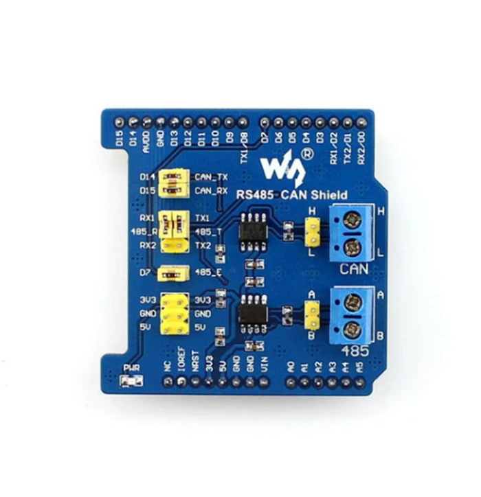 RS485 CAN Shield Waveshare Designed for NUCLEO Boards Compatible Ardruino UNO Leonardo NUCLEO