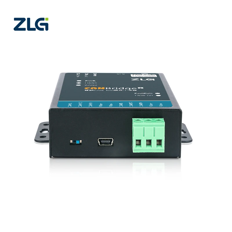 ZLG Zhiyuan Electronics Industrial Grade High Performance CAN Isolation Gateway CAN Bridge Repeater Hub CANBridge+