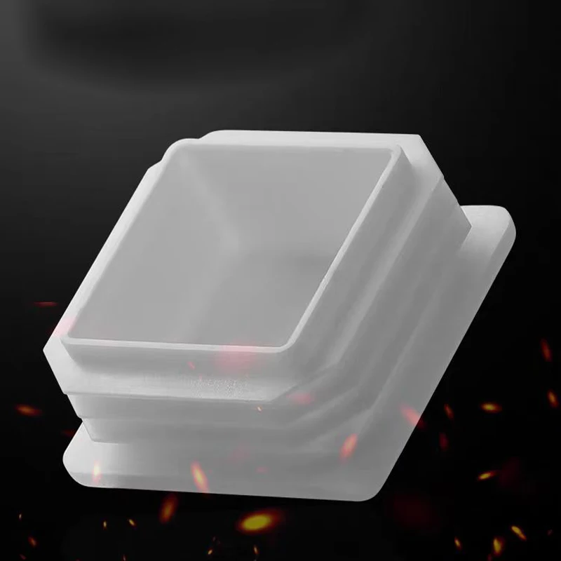 

2/4/8/10pcs 13x13mm~20x120mm White Square Plugs Pipe Tube Cap PP Plastic Rectangle Insert Table Chair Foot Cover