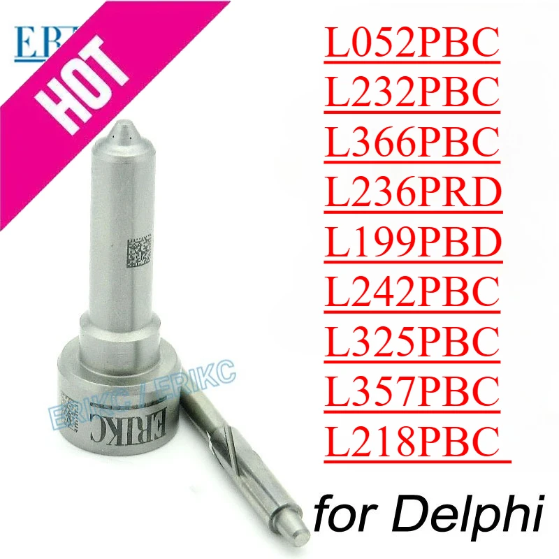L052PBC L232PBC L199PBD COMMON RAIL DIESEL INJECTOR NOZZLE TIP L242PBC L325PBC L357PBC L218PBC L366PBC L236PRD for DELPHI