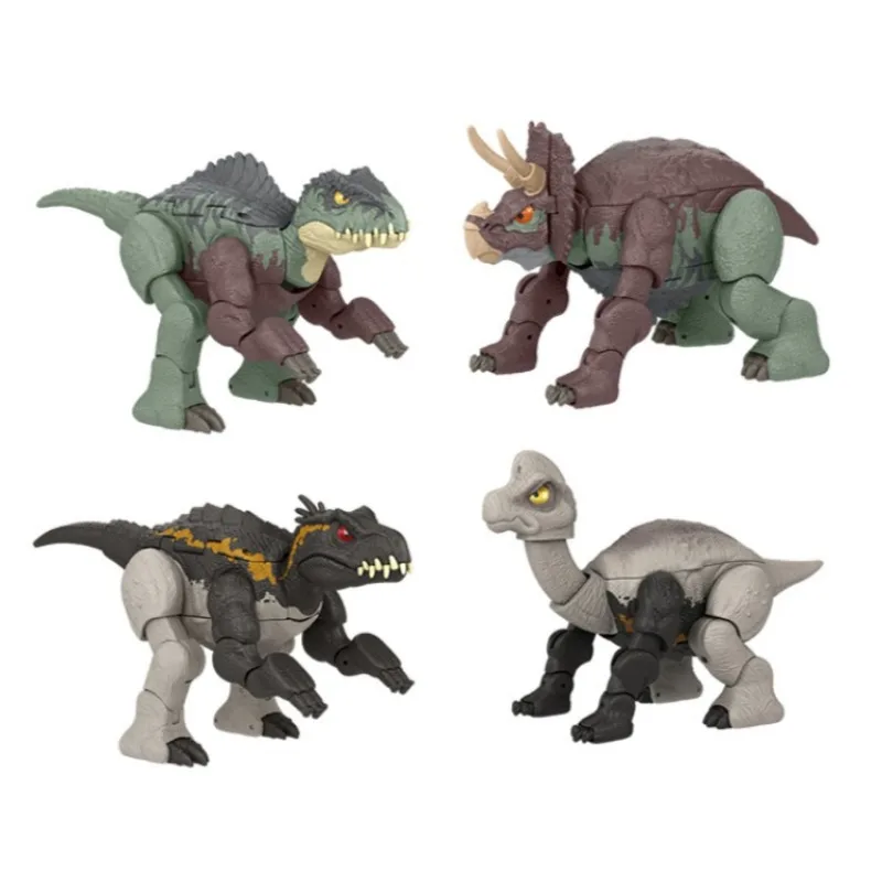 MATTEL Jurassic World Cute Pet Shape-shifting Dinosaur Brachiosaurus Anime Action Figure Model Play House Toy Gifts Collection