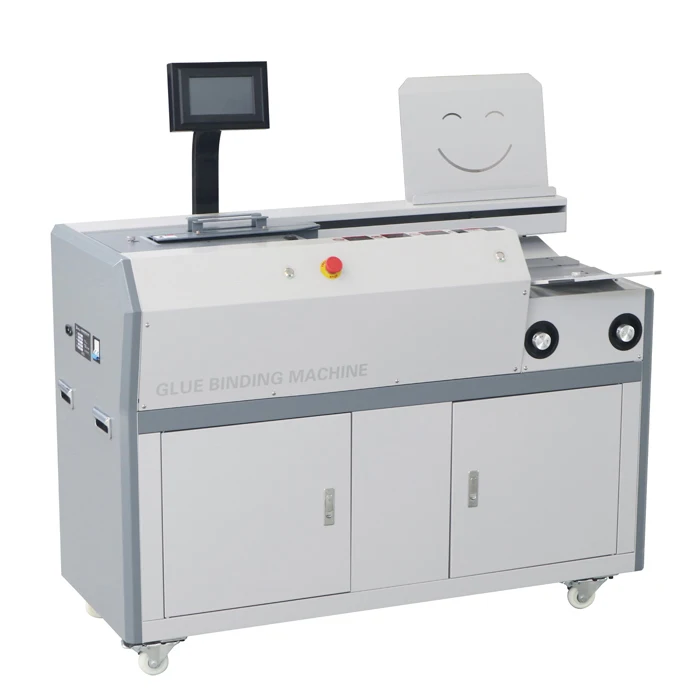 Super September Fast Speed Spine Glue and Side Glue Book Binding Machine