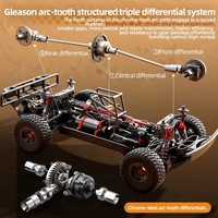 JJRC C8822 1:8 Scale RC Car Monster Truck 4WD High-Speed Off-Road Brushless Professional Racing Model Toy Great Gift Choice