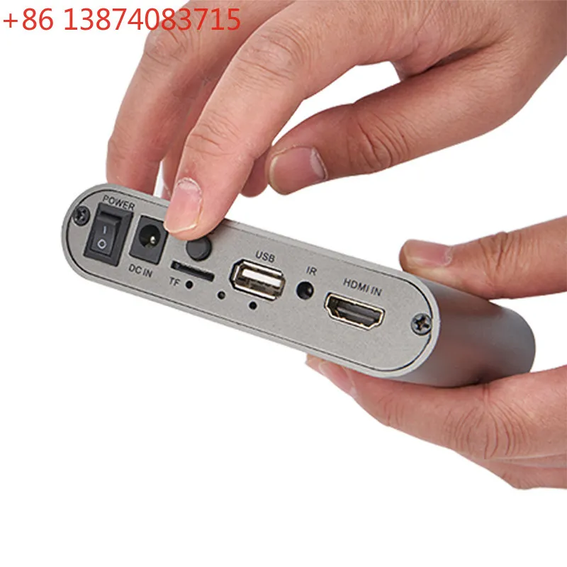HDMI high definition video recorder, 1080P, live recording U disk video storage TF card, one-click recording