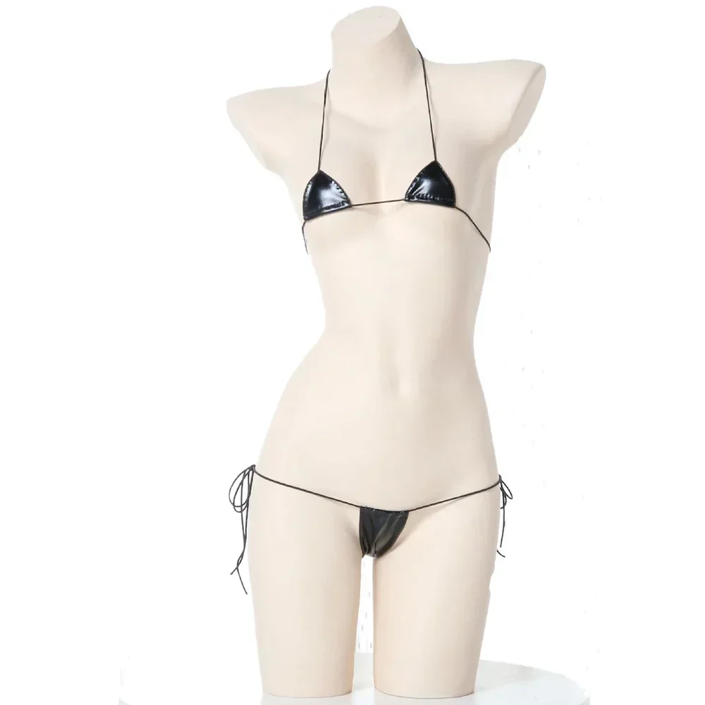 QQ Sexy Sexy Anime Cosplay Bikini Lingerie Lingerie Erotic Costumes Temptation Summer Beach Mini Women Underwear Schoolgir - Image 2