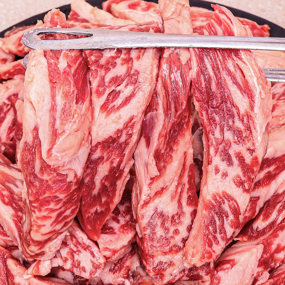 American Choice Grade Prepped Beef Short Ribs 200 g x 5 Packungen