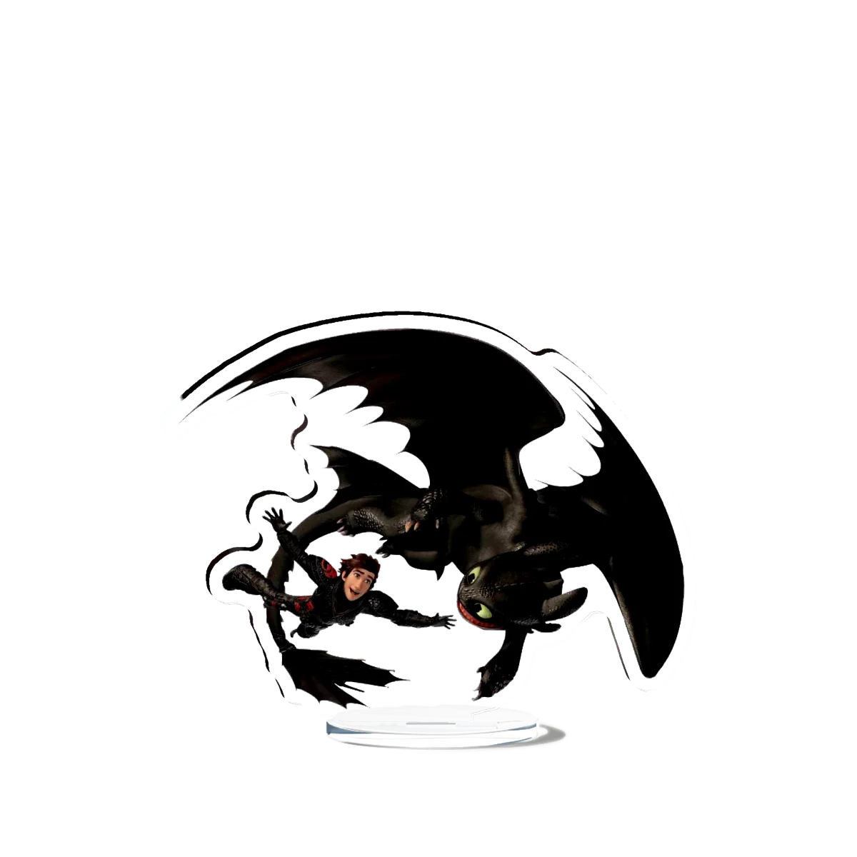 How Train Your Dragon Toothless Cute Acrylic Stand Model Plate Decoration Desk Figure Display Friends Gift Product Collection