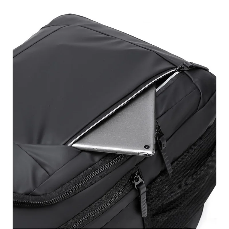 Fashion Men's Backpack Large Capacity Travel Pack High-end Business Laptop Bag Waterproof Versatile Schoolbag