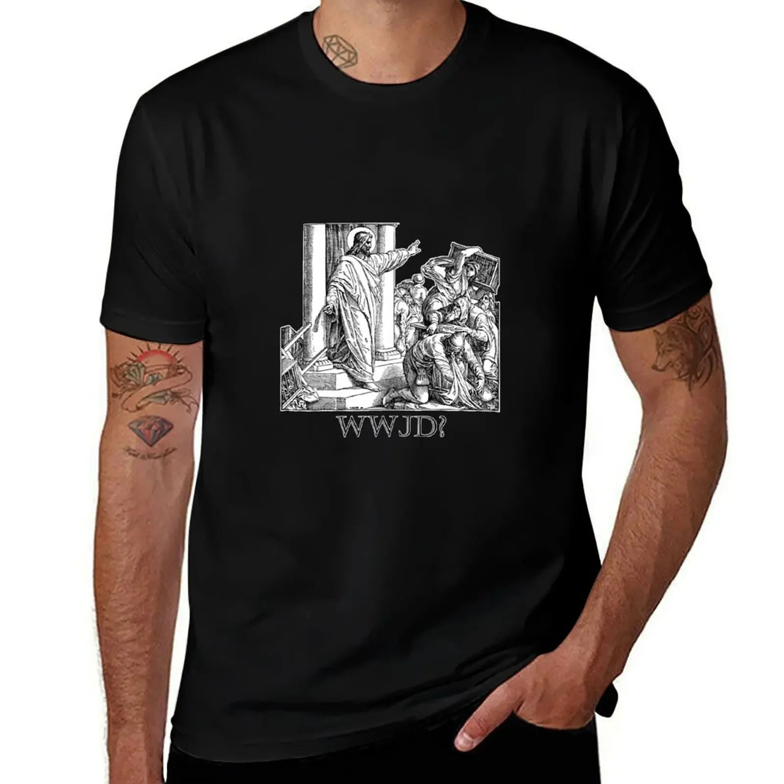 

What Would Jesus Do T-Shirt customs design your own plain anime figures baggy shirts t shirts for men graphic