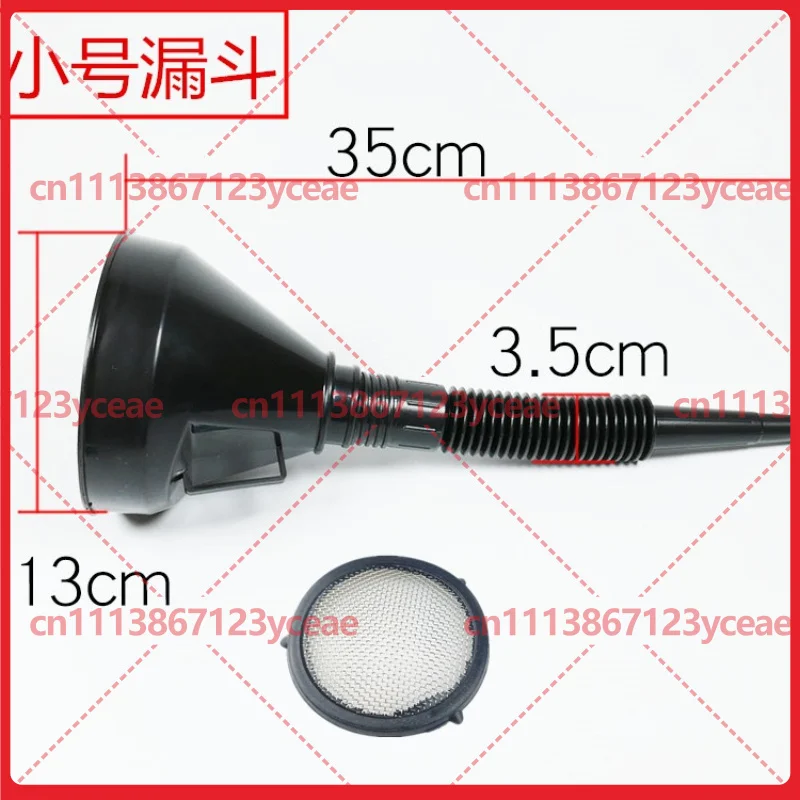 3pcs For Auto Motorcycle Garage Large‑Size Multi‑Purpose Oil Funnel Engine Oil‑Pouring Assist Hardware Repair Component