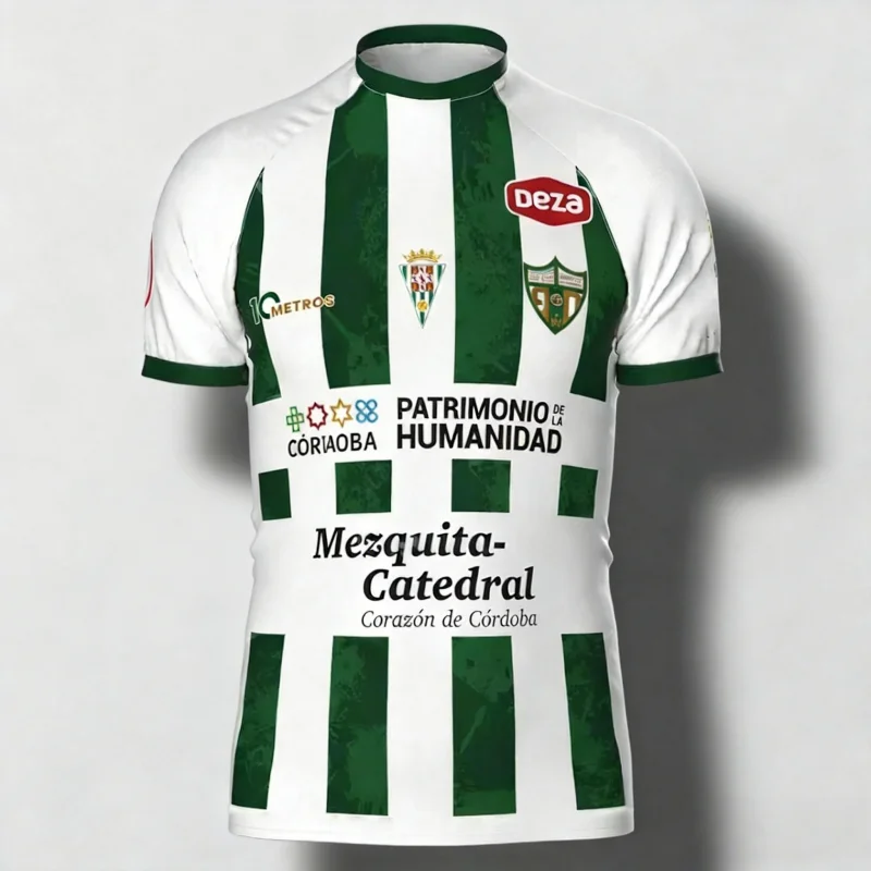 Camiseta Deportiva de Fútbol Sala Córdoba 2026 Primera División, Secado Rápido, para Hombre, Traje de Surf, Ropa de Playa, Traje de Neopreno