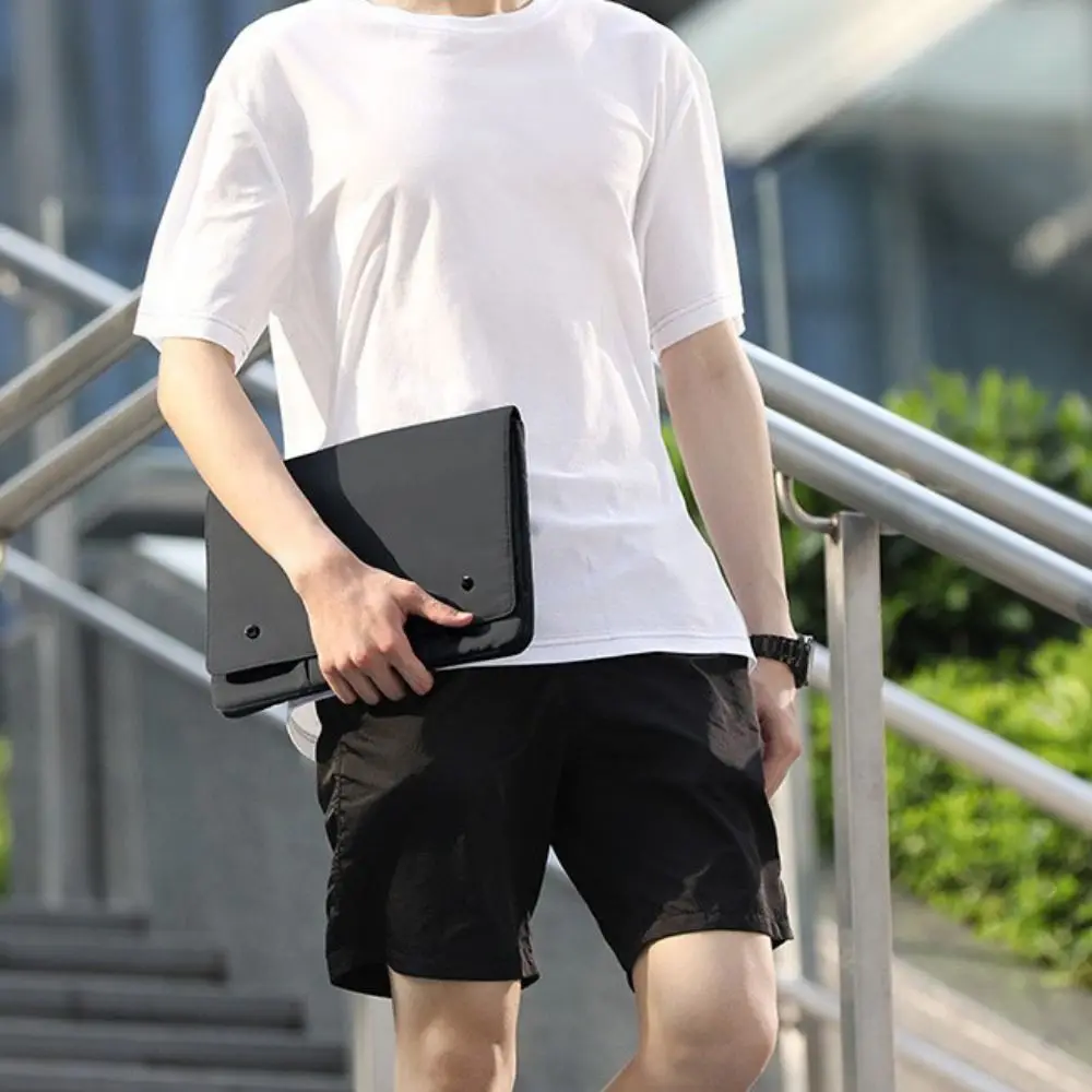 

14/15 Inch Laptop Sleeve Shockproof Waterproof Laptop Protective Pouch with Flip Cover Multi-compartment Laptop Case Office