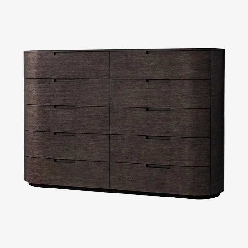 Factory Direct Compatible withAmerican retro solid wood chest entrance entrance living room dining room dining side cabinet desi