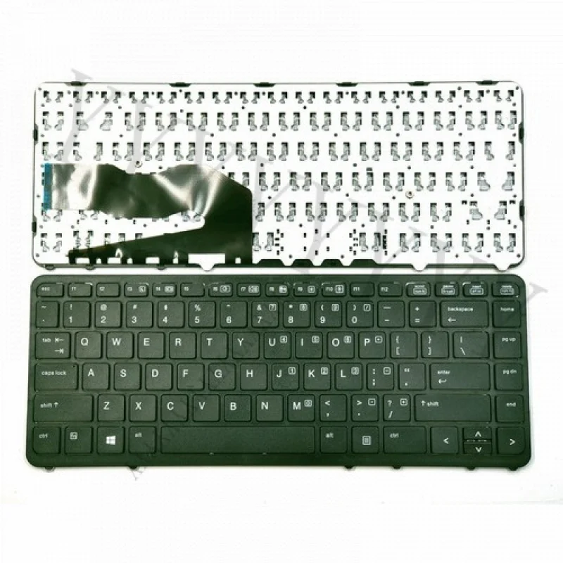 

Q + сменная американская клавиатура без подсветки для ноутбука HP EliteBook 840 G1 G2, 850 G1 G2