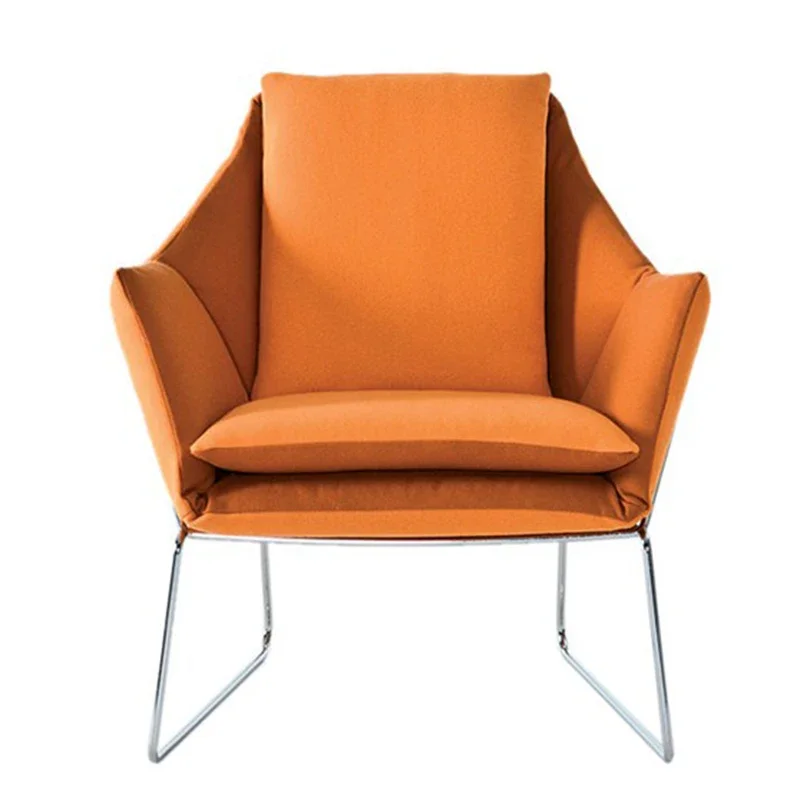 

ljyLight luxury sofa study hotel modern chair Nordic living room lazy sofa reclining chair