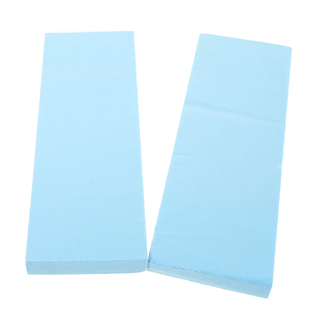 2Pcs High Density Foam Board Rectangle Sheet DIY Craft Base Plate Sculpture Diorama Landscape Scenery Supplies