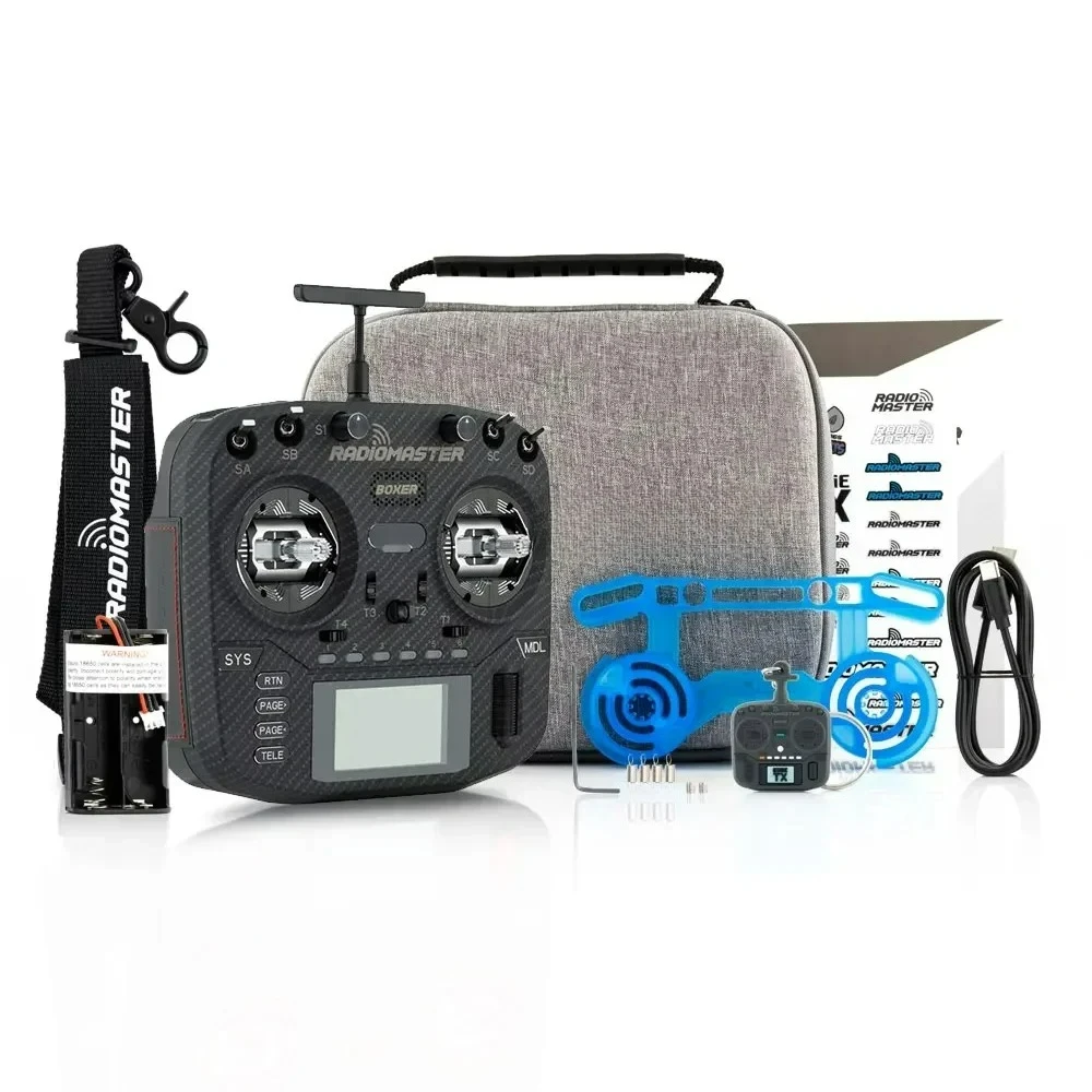 For RadioMaster Boxer MAX Radio Controller ELRS ExpressLRS V3.0 Transmitter 30dBm/1W F-1000 EDGETX AG01 Gimbal For RC Model view 4