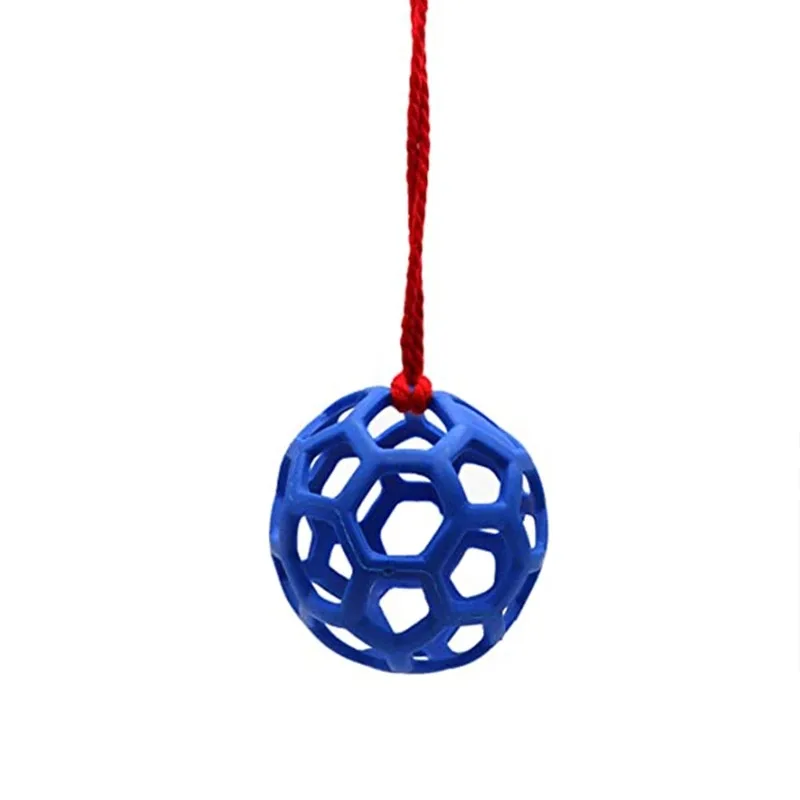 Horse Hay Feeder Ball Set with Durable ABS Material - Hanging Stall Treat Dispensing Toy Balls for Equine Enrichment - Stable Sn