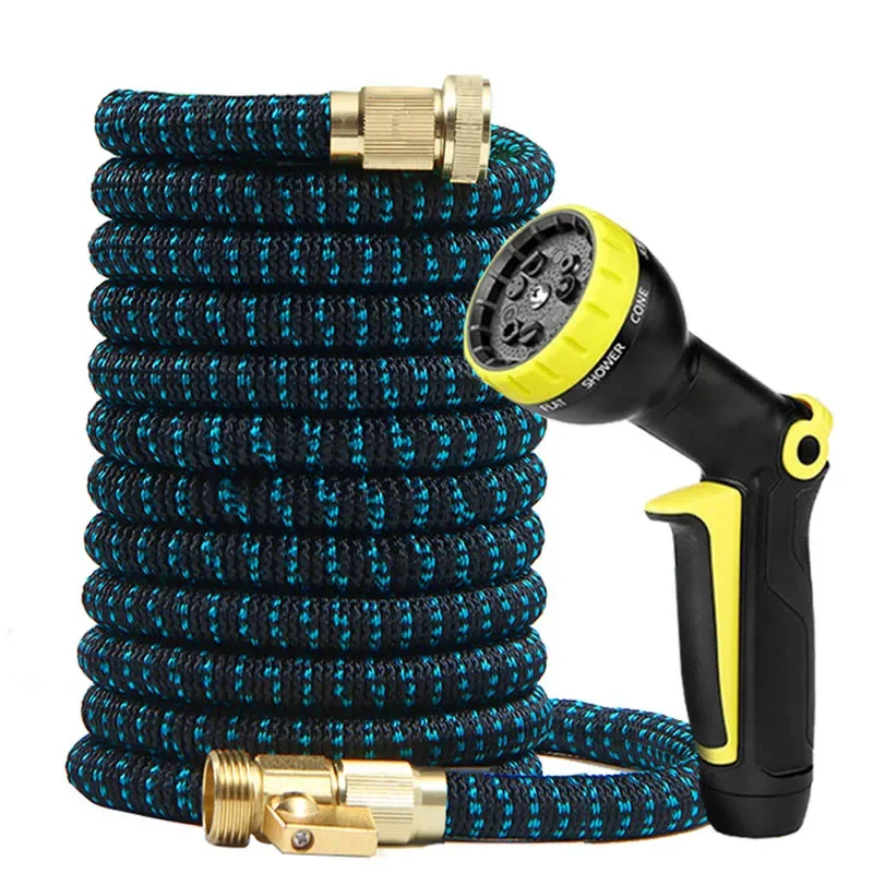 

Expandable Magic Hose High-Pressure Spray Gun for Car Wash Garden Irrigation Portable Adjustable Multi-Functional Long Hose Gun