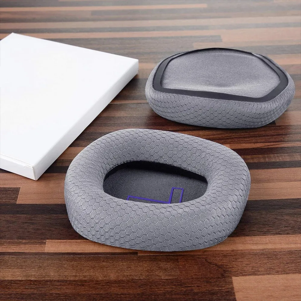 Almohadillas de repuesto de tela de malla para auriculares Logitech G733 G 733, 1 par