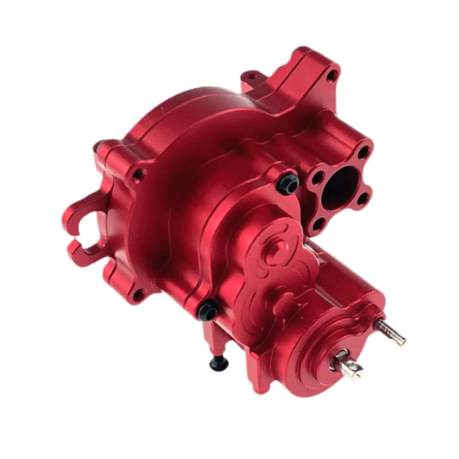 Aluminum RC Gearbox Housing Assembly Precision Machined Case for Rc Crawler Gearbox Drivetrain Stability