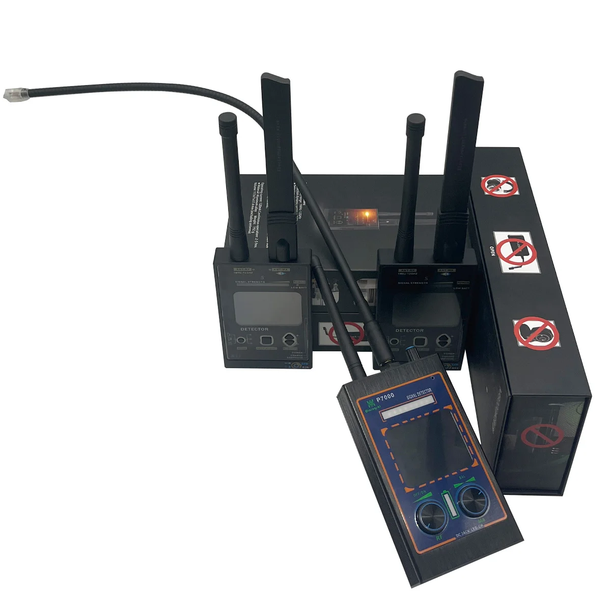 Professional Anti Eavesdropping Device RF Detector for Hidden Camera GPS Tracker Wireless Bug Finding Privacy Guard